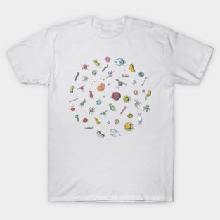 Cute Virus, Germ, Bacteria T-Shirt